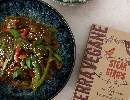 Vegan Black Pepper Steak Stir-Fry