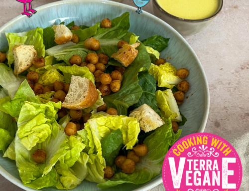 Caesar Salad (and vegan dressing)